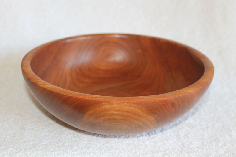 Hand Crafted, Hand Turned, Vermont Made Wooden Bowl #4542 made from Vermont Cherry