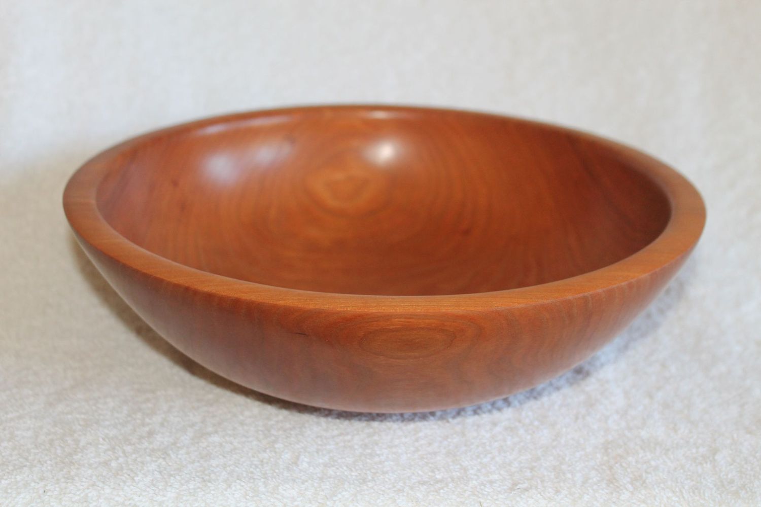 Hand Crafted, Hand Turned, Vermont Made Wooden Bowl #4518, made from Vermont Cherry