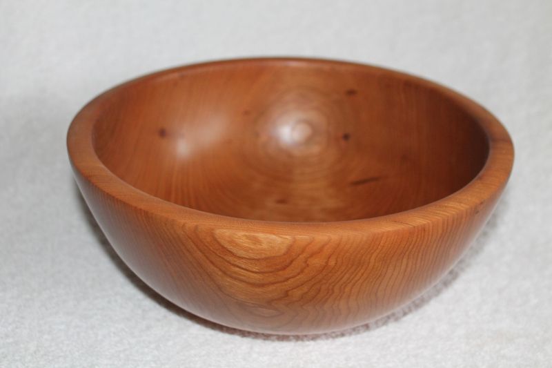 Hand Crafted, Hand Turned, Vermont Made Wooden Bowl #4686 made from Vermont Cherry