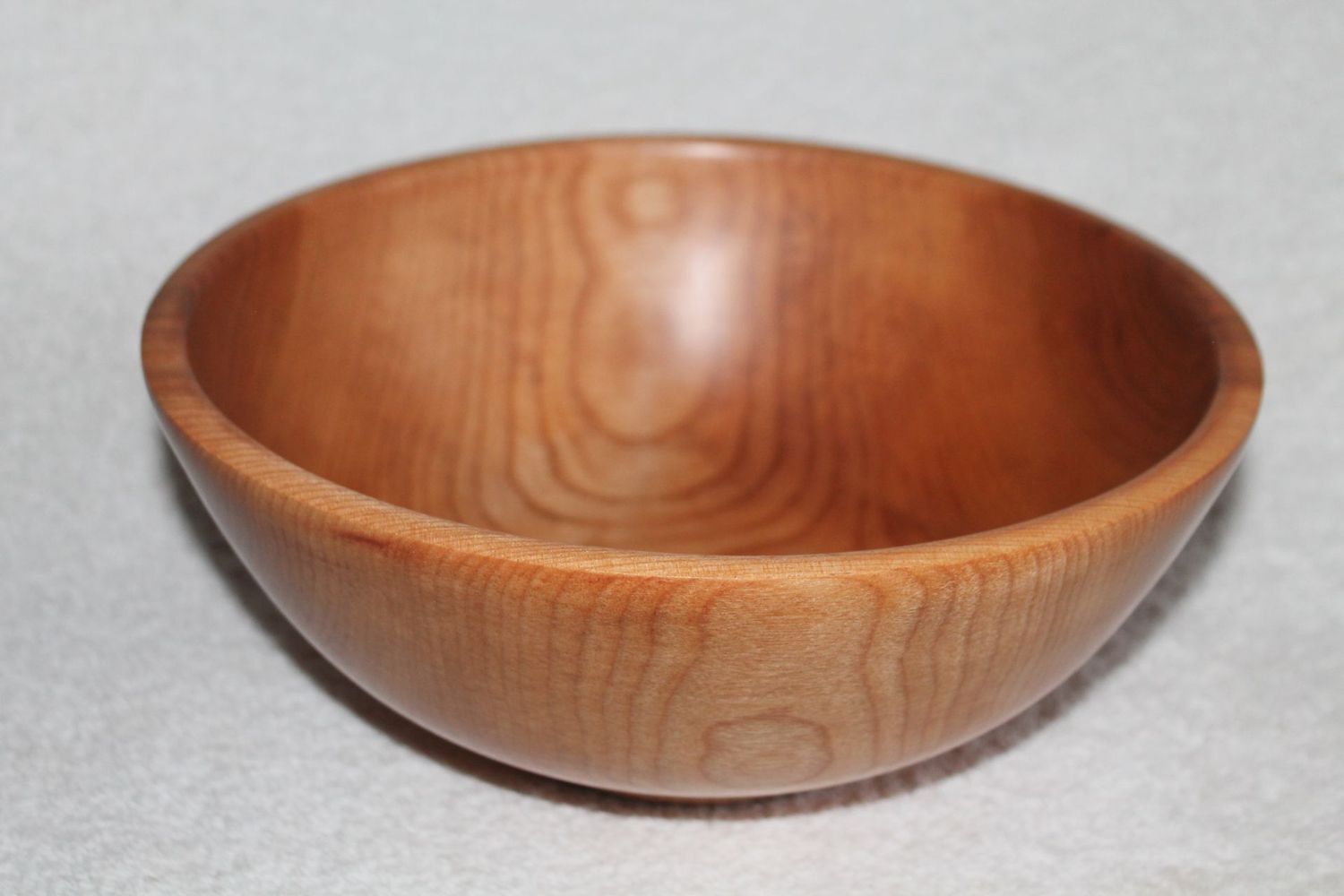 Hand Crafted, Hand Turned, Vermont Made Wooden Bowl #4685 made from Vermont Yellow Birch