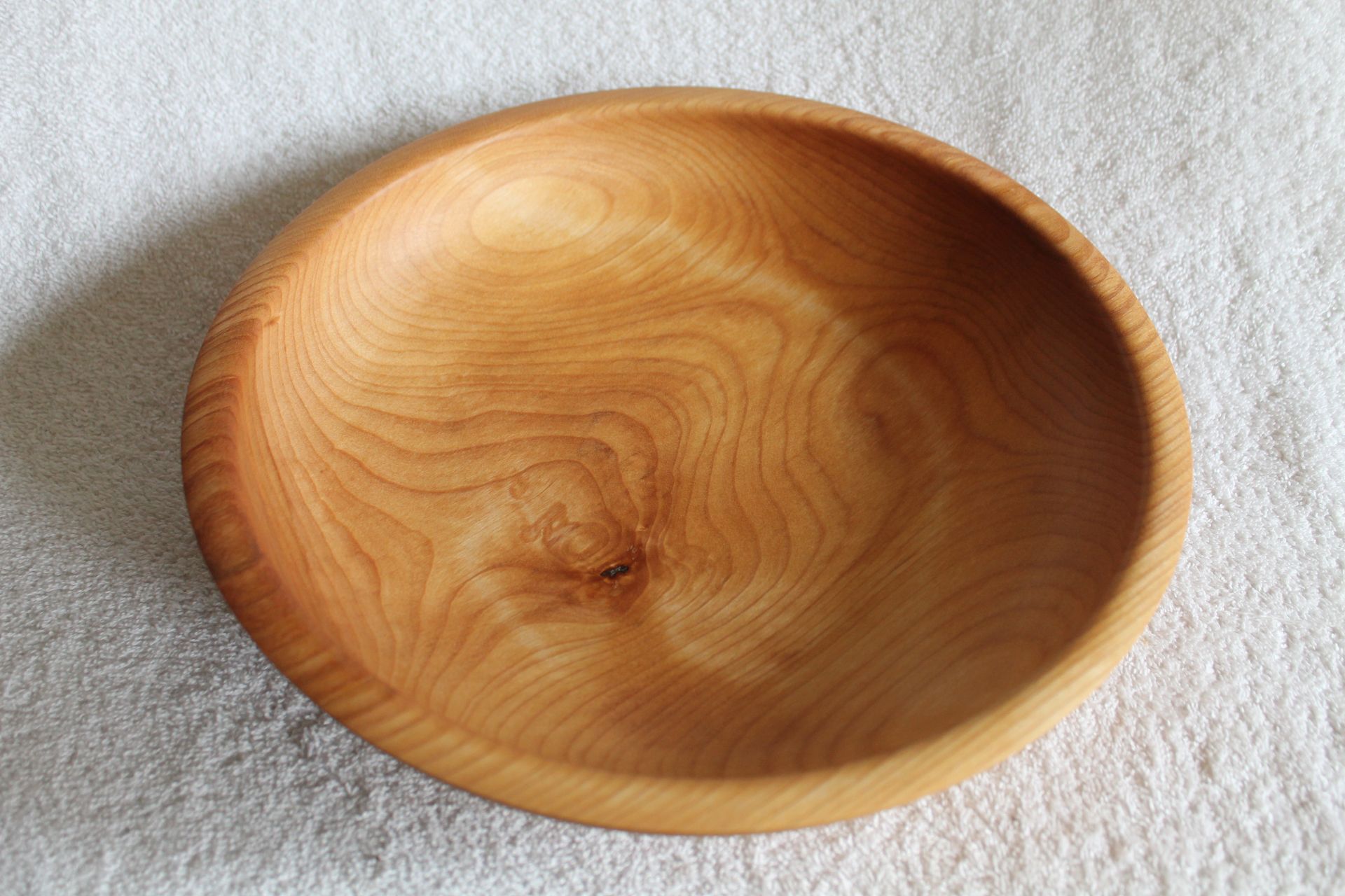 Hand Crafted, Hand Turned, Vermont Made Wooden Dish #4505 made from Vermont Yellow Birch