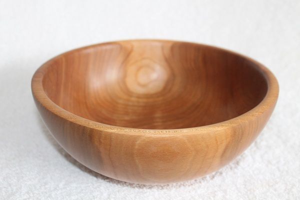 Hand Crafted, Hand Turned,  Vermont Made Wooden Bowl #4660 made from Vermont Cherry