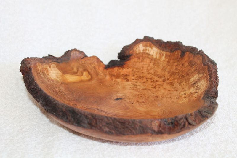 Hand Crafted, Hand Turned, Vermont Made Burl Bowl/ Art Piece #4740 made from a Vermont Cherry Burl