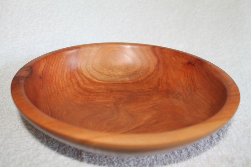 Hand Crafted, Hand Turned, Vermont Made Wooden Bowl #3912 made from Vermont Cherry