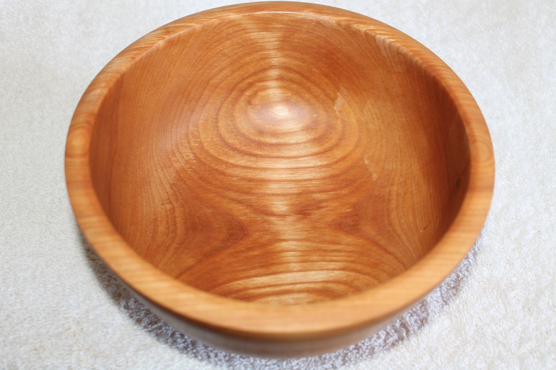 Hand Crafted, Hand Turned, Vermont Made Wooden Bowl #4778 made from Vermont Yellow Birch.