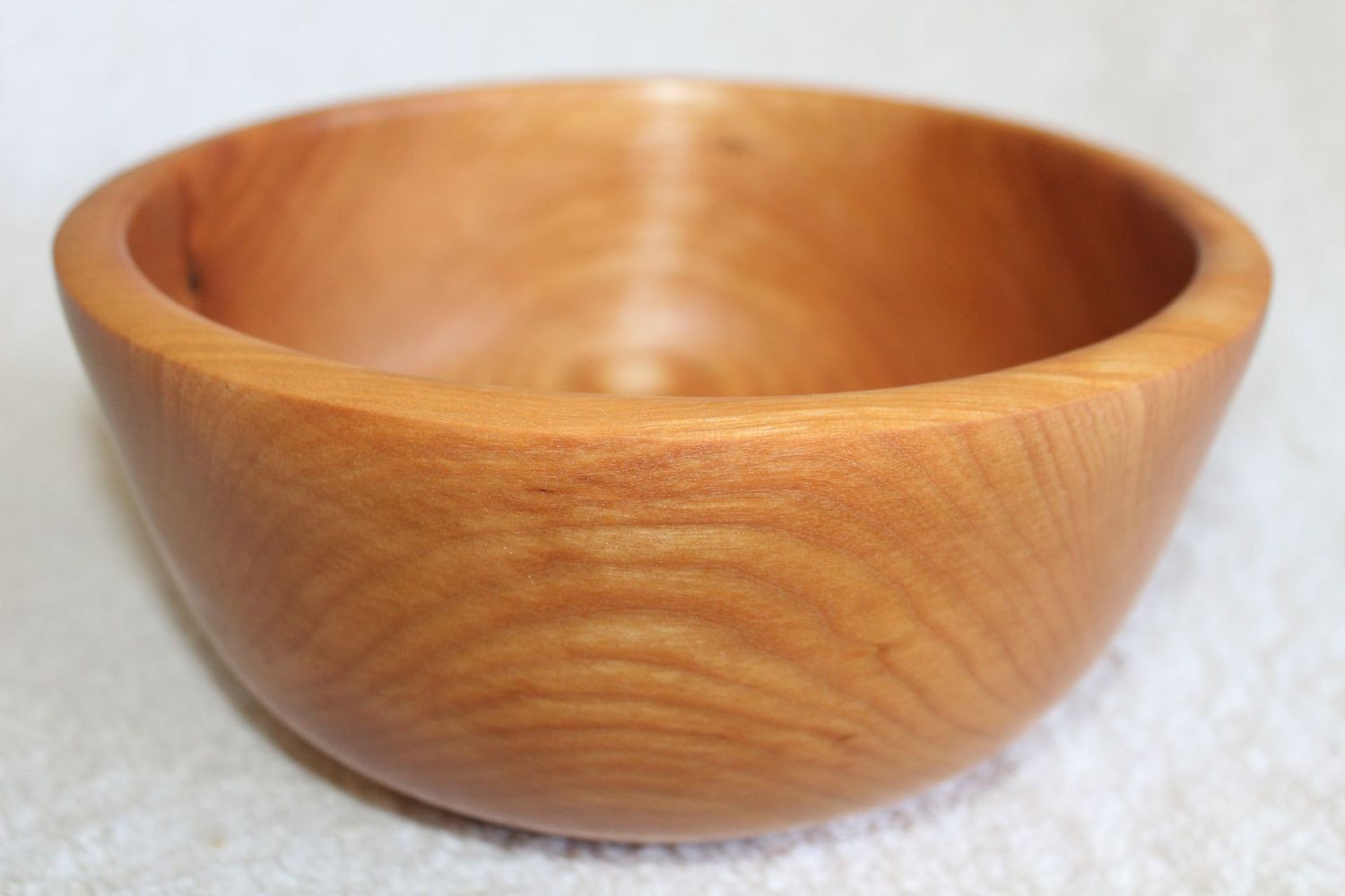 Hand Crafted, Hand Turned, Vermont Made Wooden Bowl #4778 made from Vermont Yellow Birch.