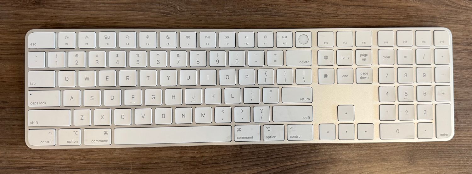 Apple Magic Keyboard met Touch ID en numeriek toetsenblok. Mac-modellen met Apple silicon Nederlands