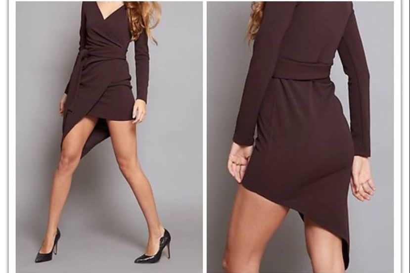 Vestido asimétrico