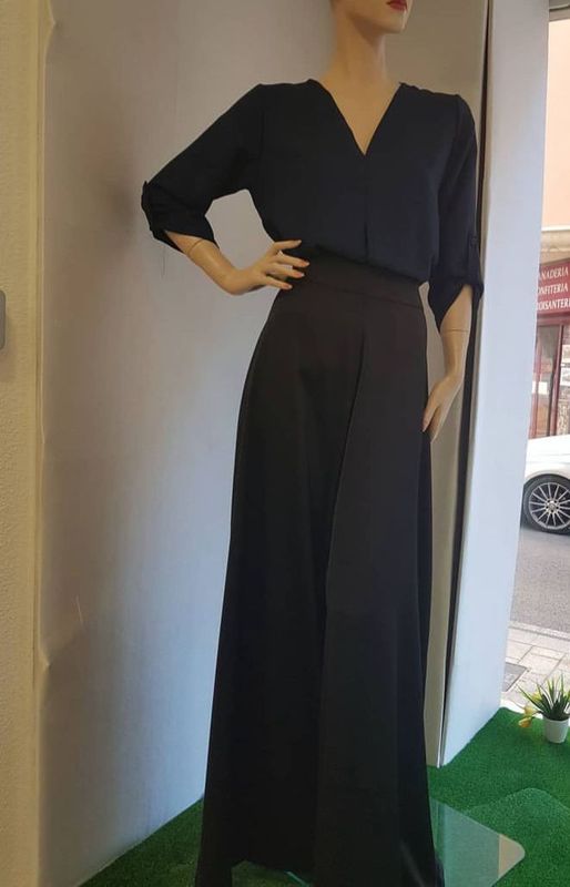 Pantalón palazo fiesta