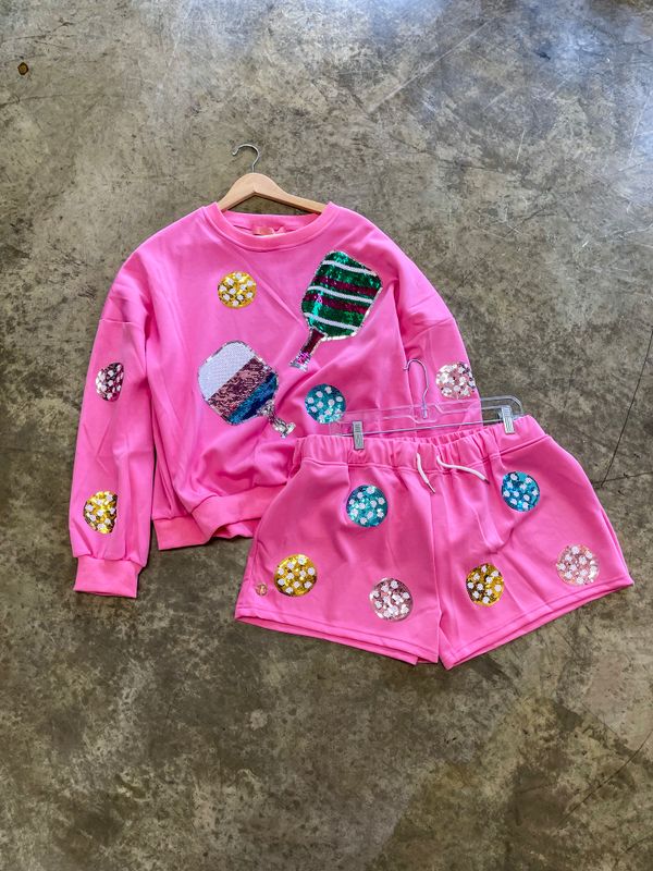 PICKLEBALL SEQUIN 2PC SET