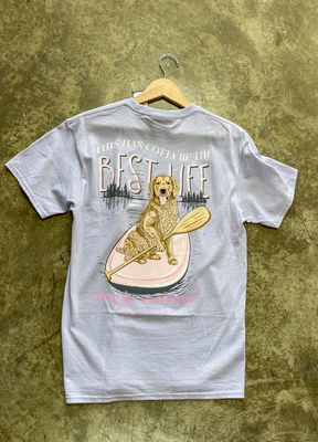 SS BEST LIFE TEE - ASTER - 