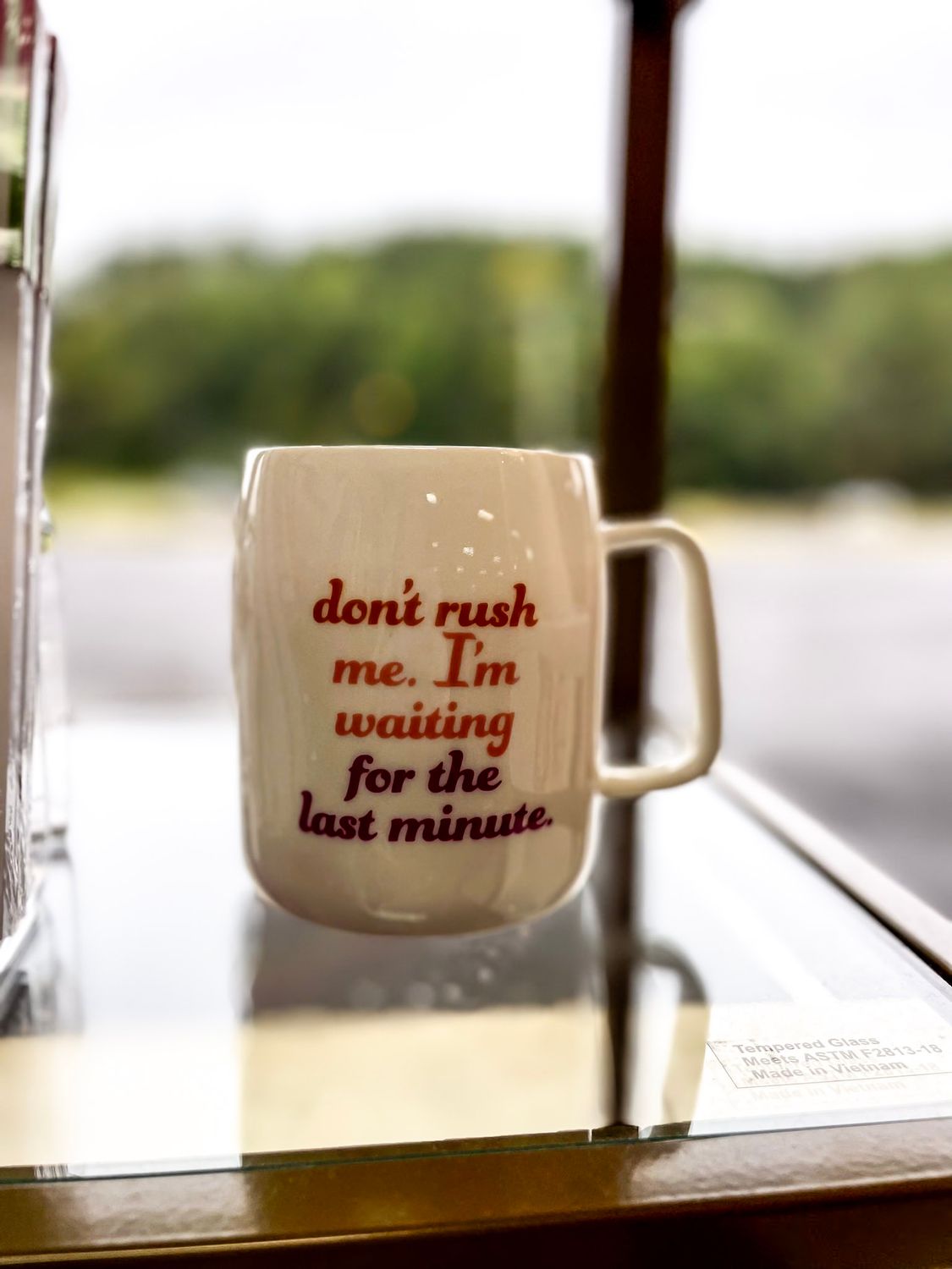 LAST MINUTE CERAMIC MUG