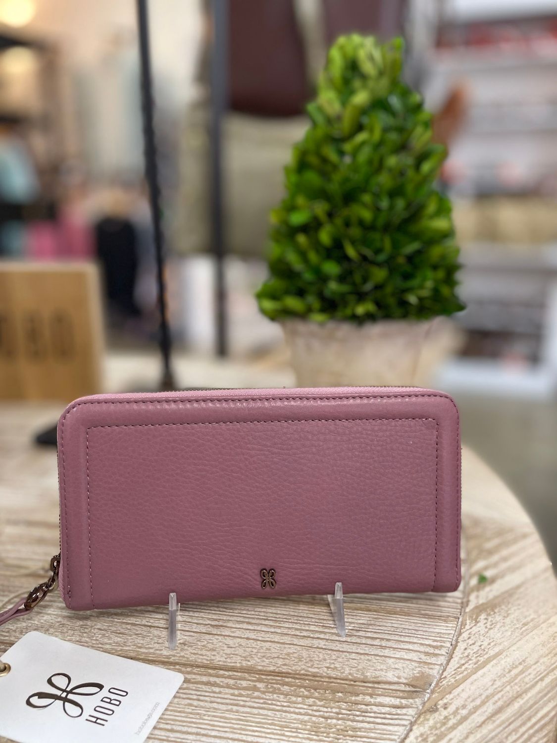 HOBO - NILA LARGE ZIP AROUND - MAUVE