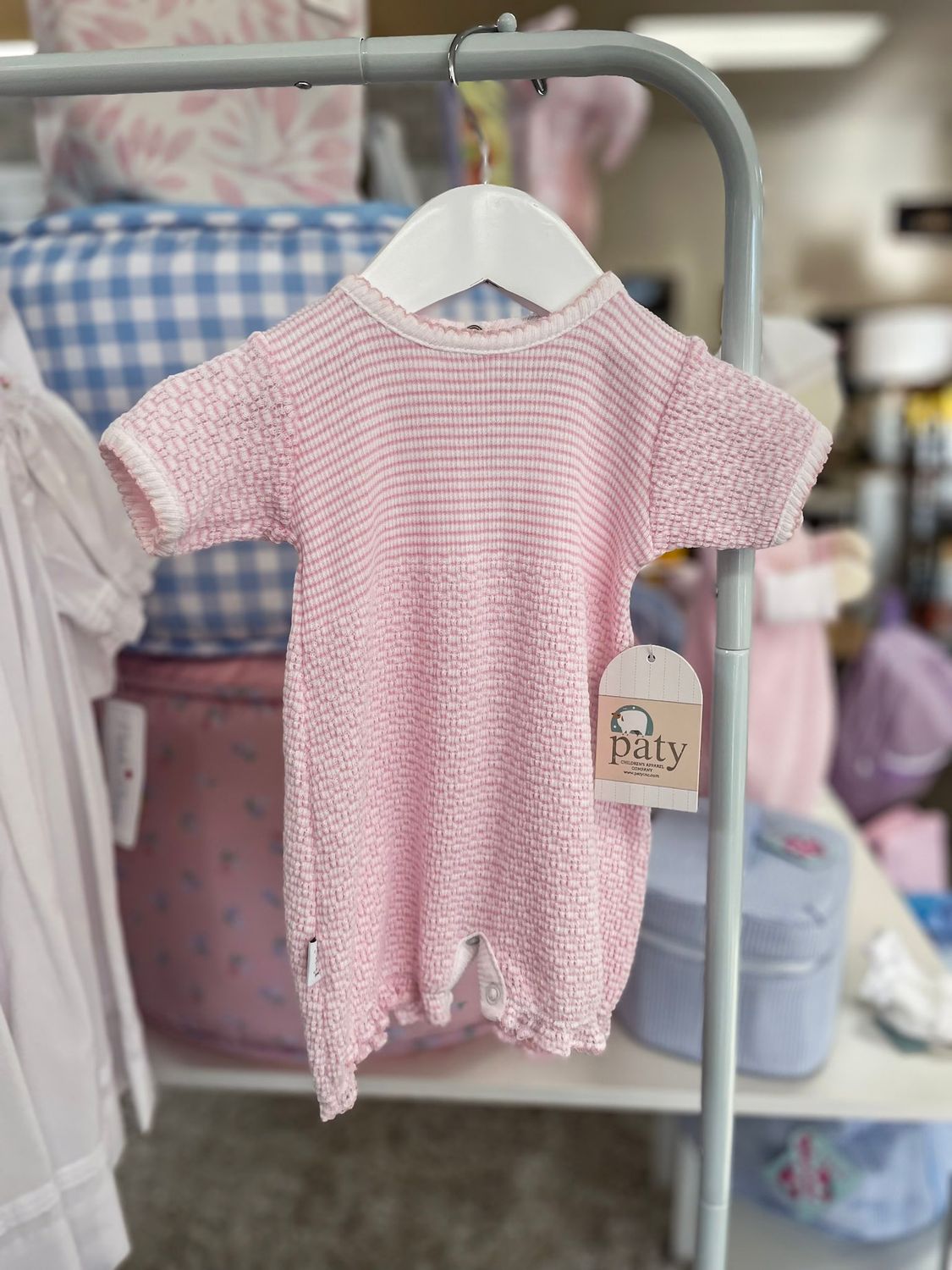 PINK PLACKET BUBBLE - 3 MONTHS