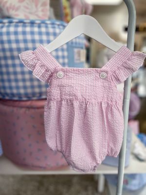 SEERSUCKER BUBBLE, FLUTTER SLEEVE - 3MOS