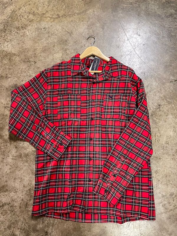 MEN PLAID SHACKET