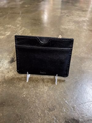 HOBO - MEN&#39;S CREDIT CARD WALLET - BLACK