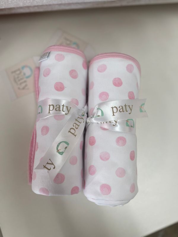 PATY PIMA BLANKET PINK DOTS