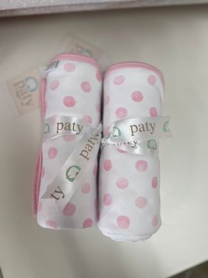 PATY PIMA BLANKET PINK DOTS