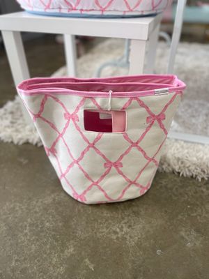 PINK BELLE MEADE BOW SOFT STORAGE