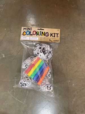 TEDDY BEAR 7PC COLORING KIT
