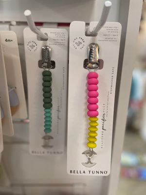 MOSS DUO PACIFIER CLIP