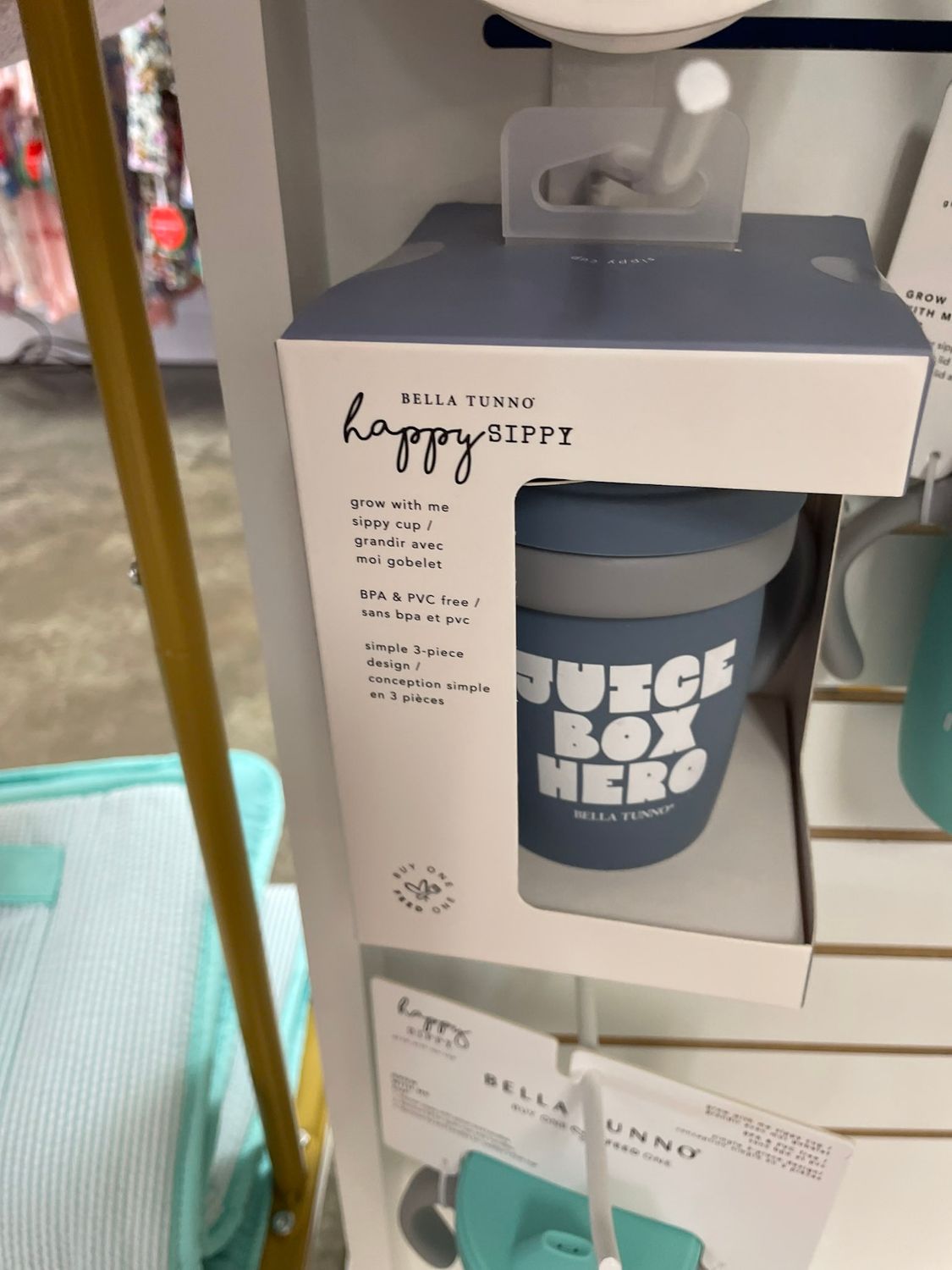 JUICE BOX HERO HAPPY SIPPY CUP