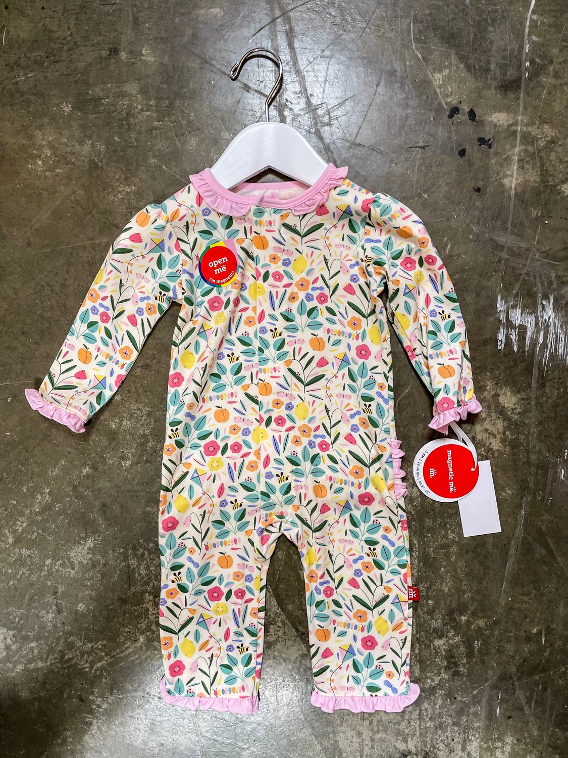 LIFE&#39;S PEACHY RUFFLES COVERALL