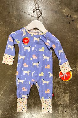 LEASH ON LIFE MITTEN CUFF COVERALL