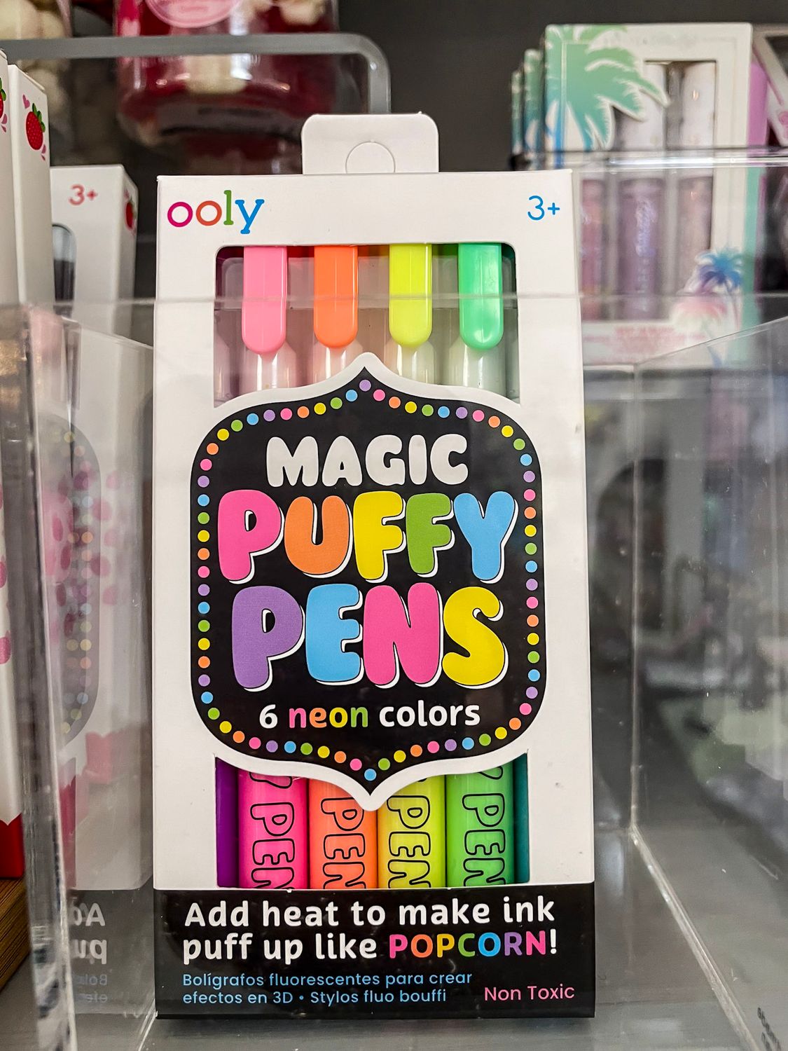 MAGIC NEON PUFFY PENS
