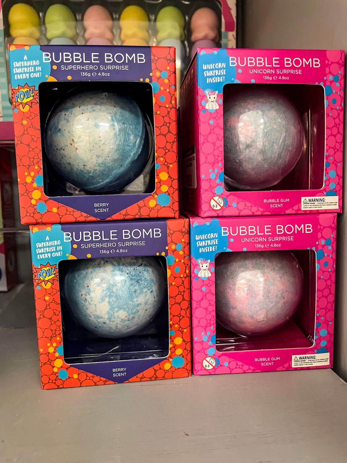 TWO SISTER BUBBLE BOMB, BUBBLE GUM SCENT