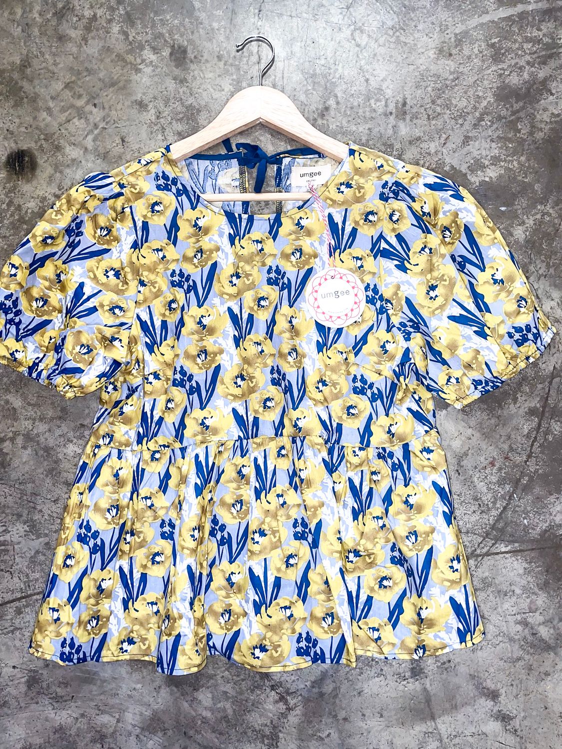 NO LINING FLORAL PRINT BACK TIES