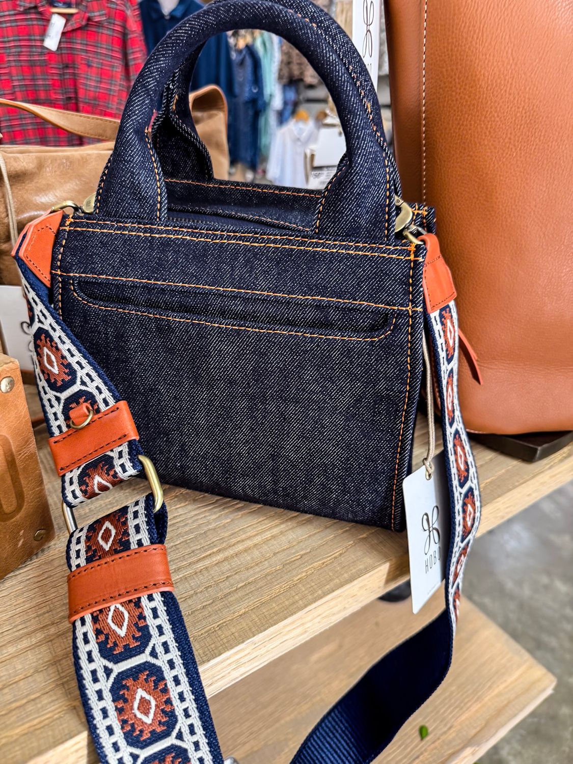 CASS SMALL TOTE DENIM