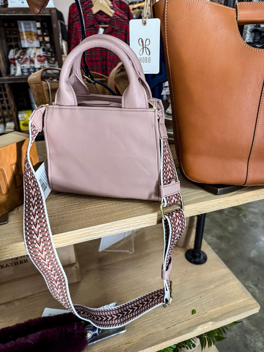 CASS SMALL TOTE BLUSH