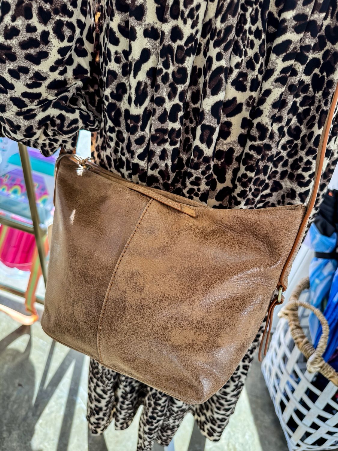 HOBO COLLETTE CROSSBODY WHISKEY