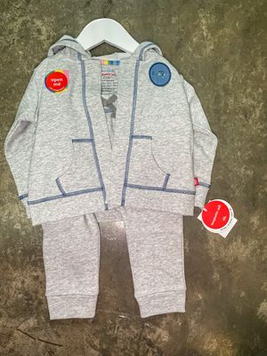 HEATHER GREY MAGNETIC HOODIE &amp; PANT