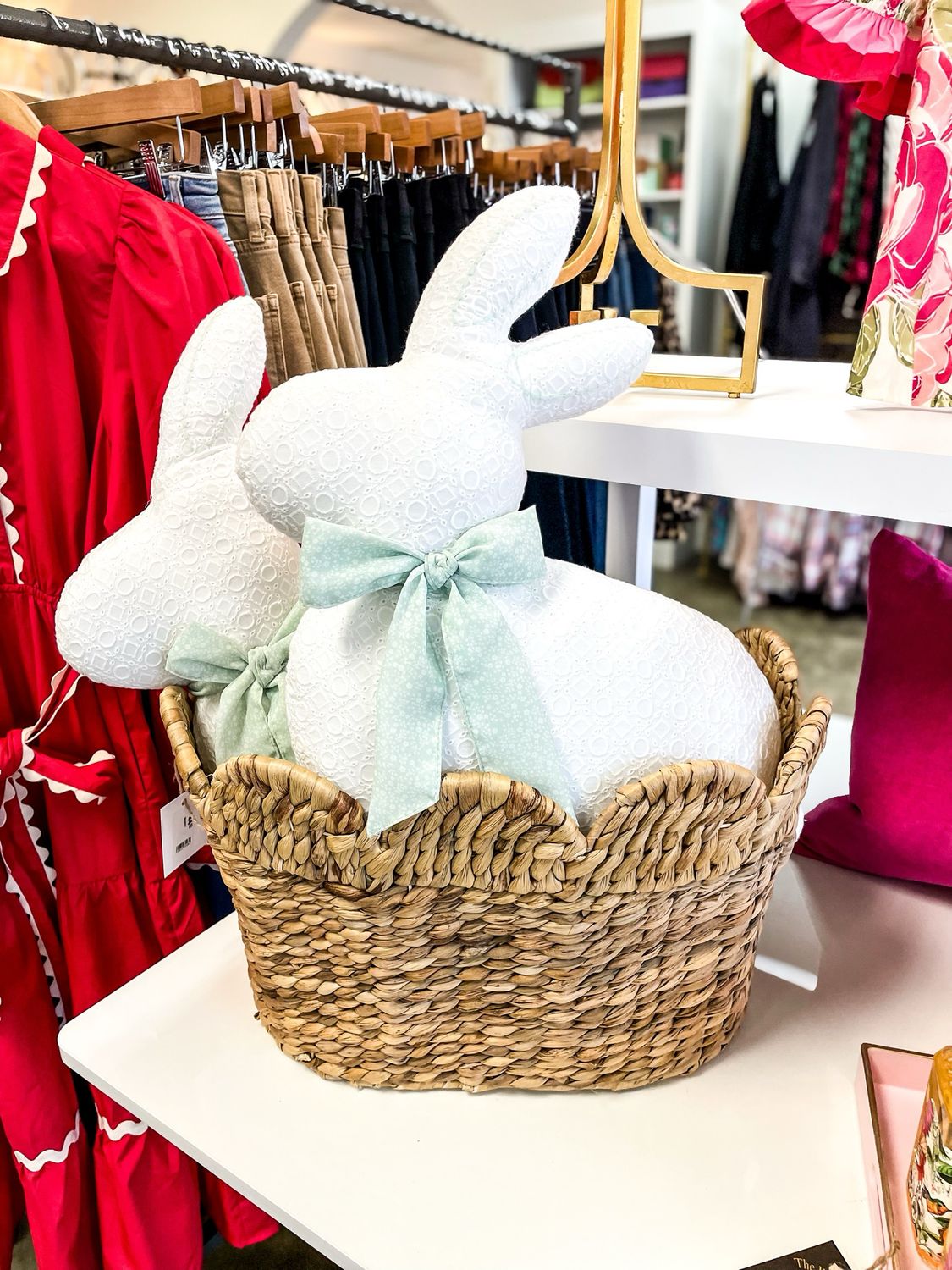 BUNNY SHAPED PILLOW