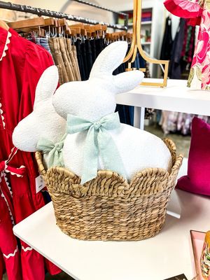 BUNNY SHAPED PILLOW