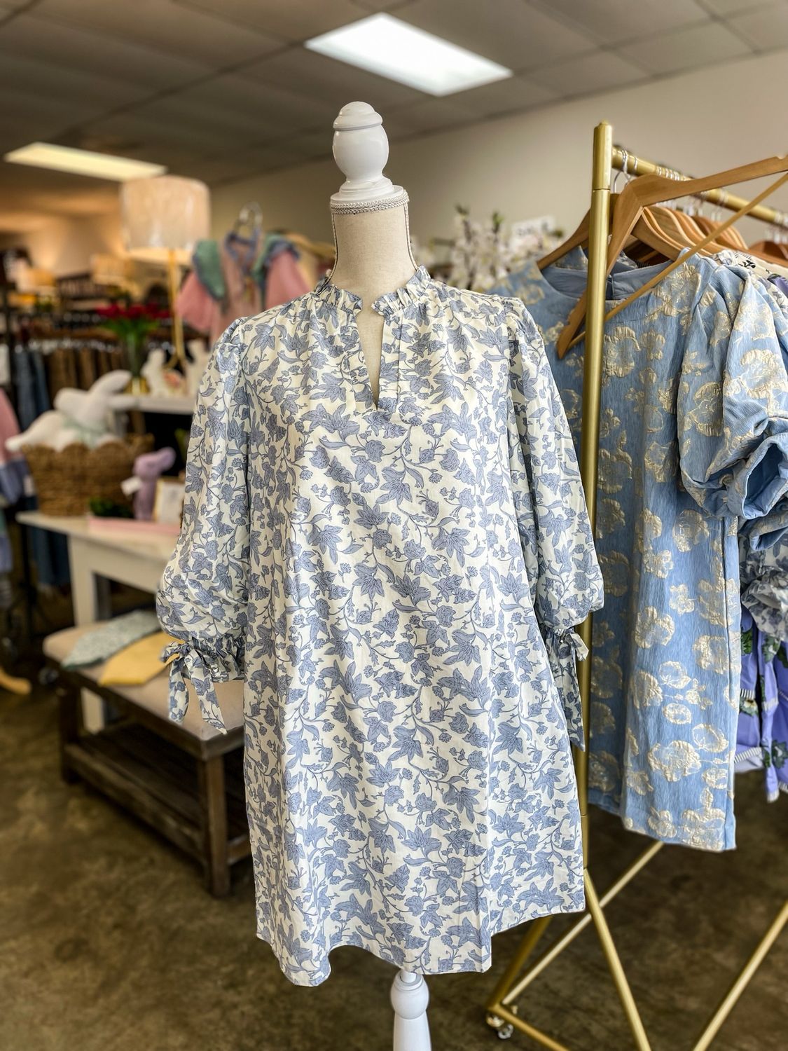 BLUE DRESS