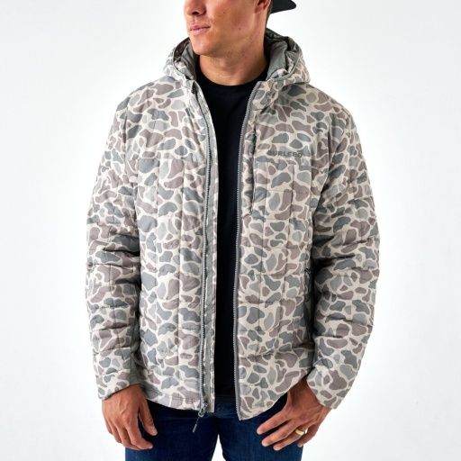 PUFFER JACKET, Color: CLASSIC DEER CAMO, Size: Small