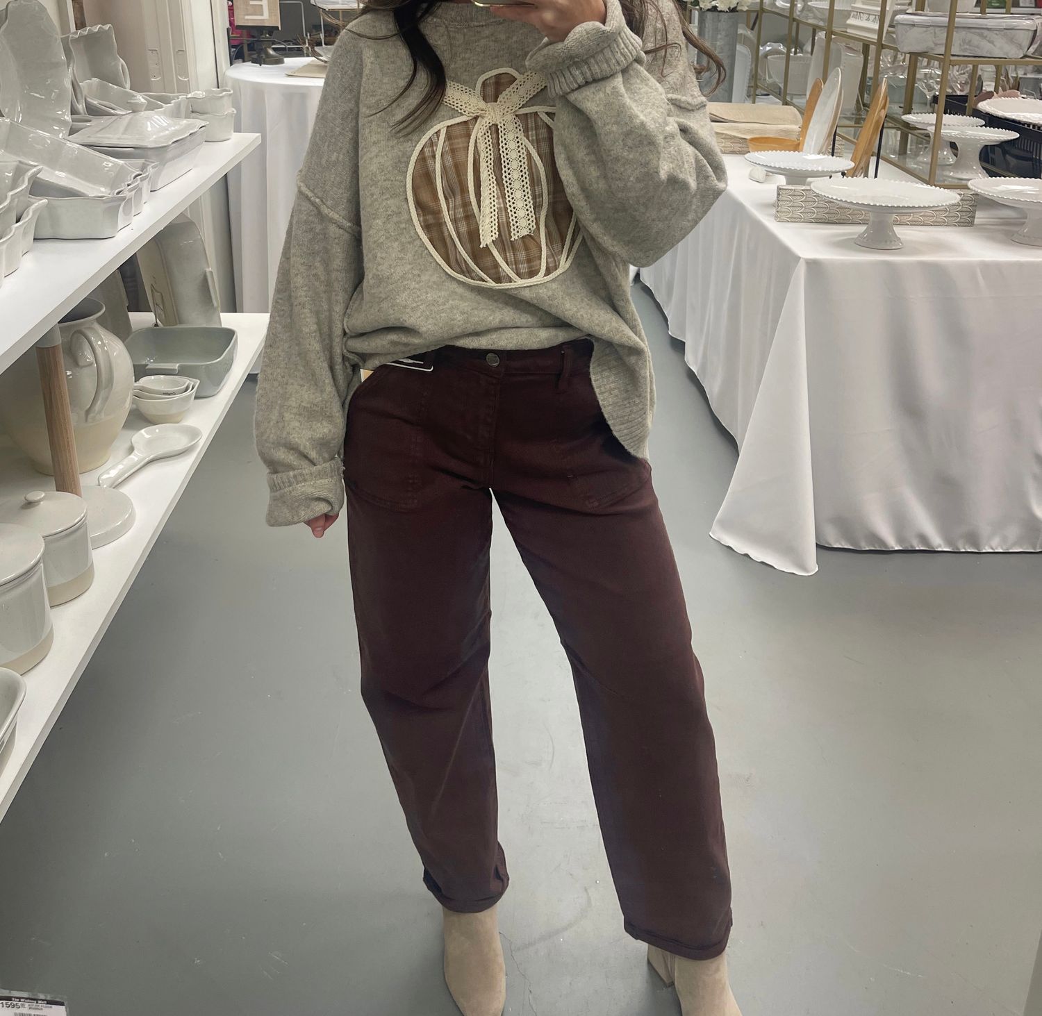 Chocolate Brown Jeans