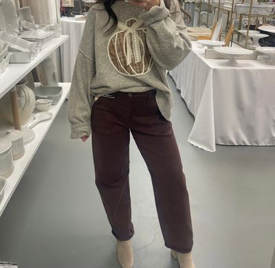 Chocolate Brown Jeans