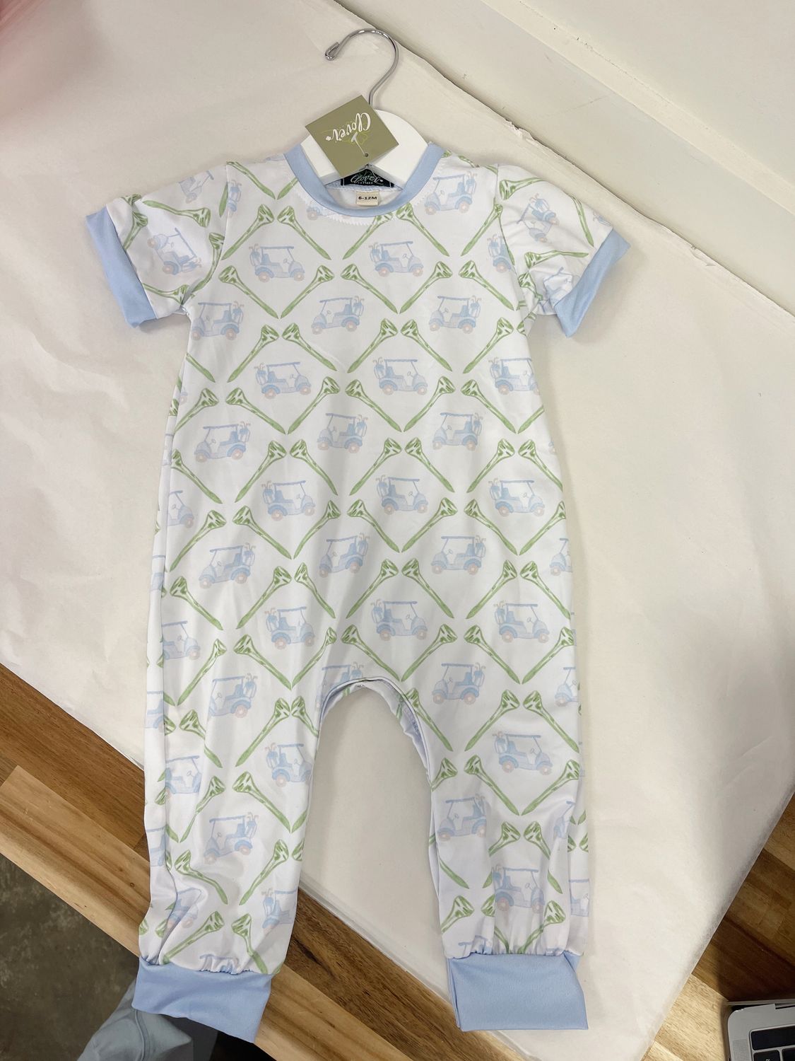 Tee Time Boy Romper