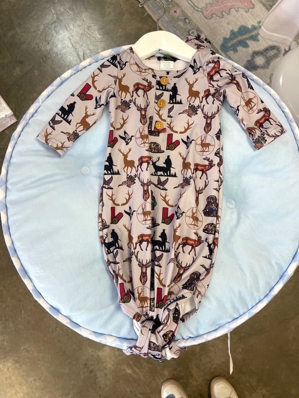 Buckshot Baby Knotted Gown