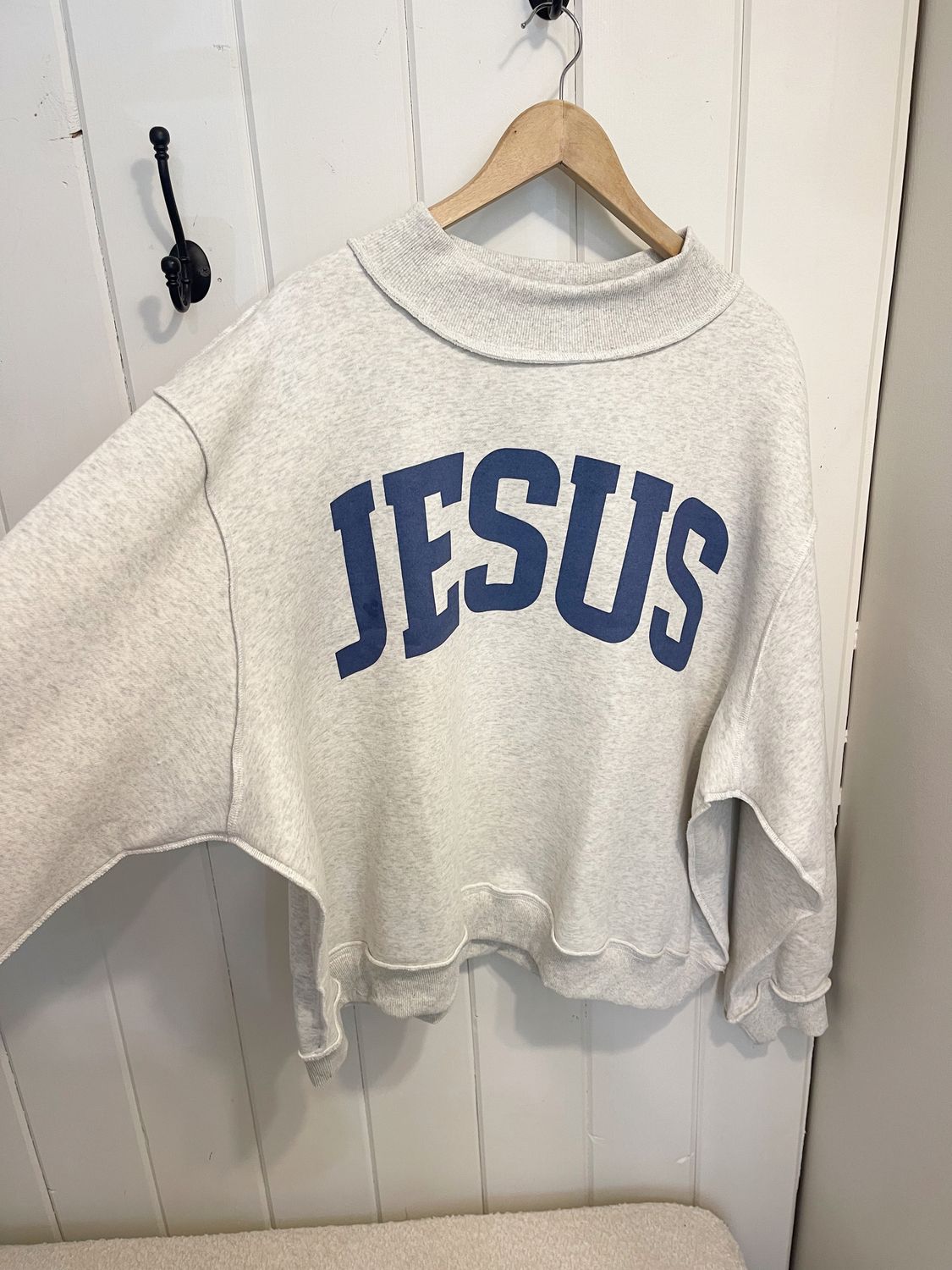 JESUS AND GOD IS GOOD SWEATSHIRT