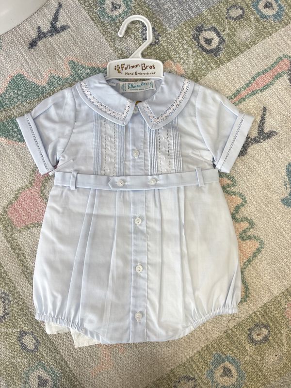 Ric-Rac Button Belt Creeper