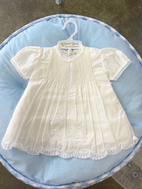 Lace Trim Slip Dress WHITE