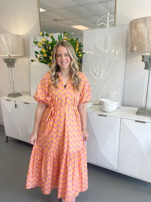 Wynette Tiered Midi Dress Drift Floral