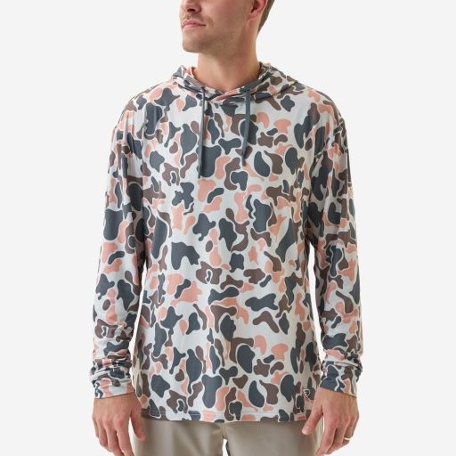 PERFORMANCE HOODIE, Color: VINTAGE CAMO, Size: Small