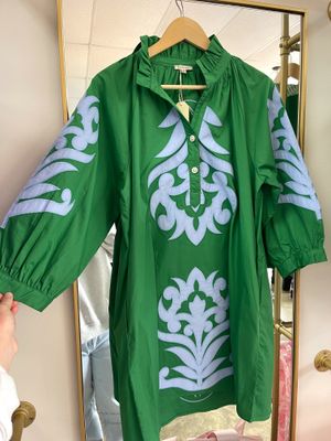 BOTANICAL BAROQUE DESIGN DRESS